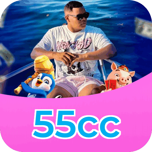 Catálogo slots 55cc mostrando top jogos Gates Olympus Sweet Bonanza Fortune Tiger Big Bass volatilidade RTP